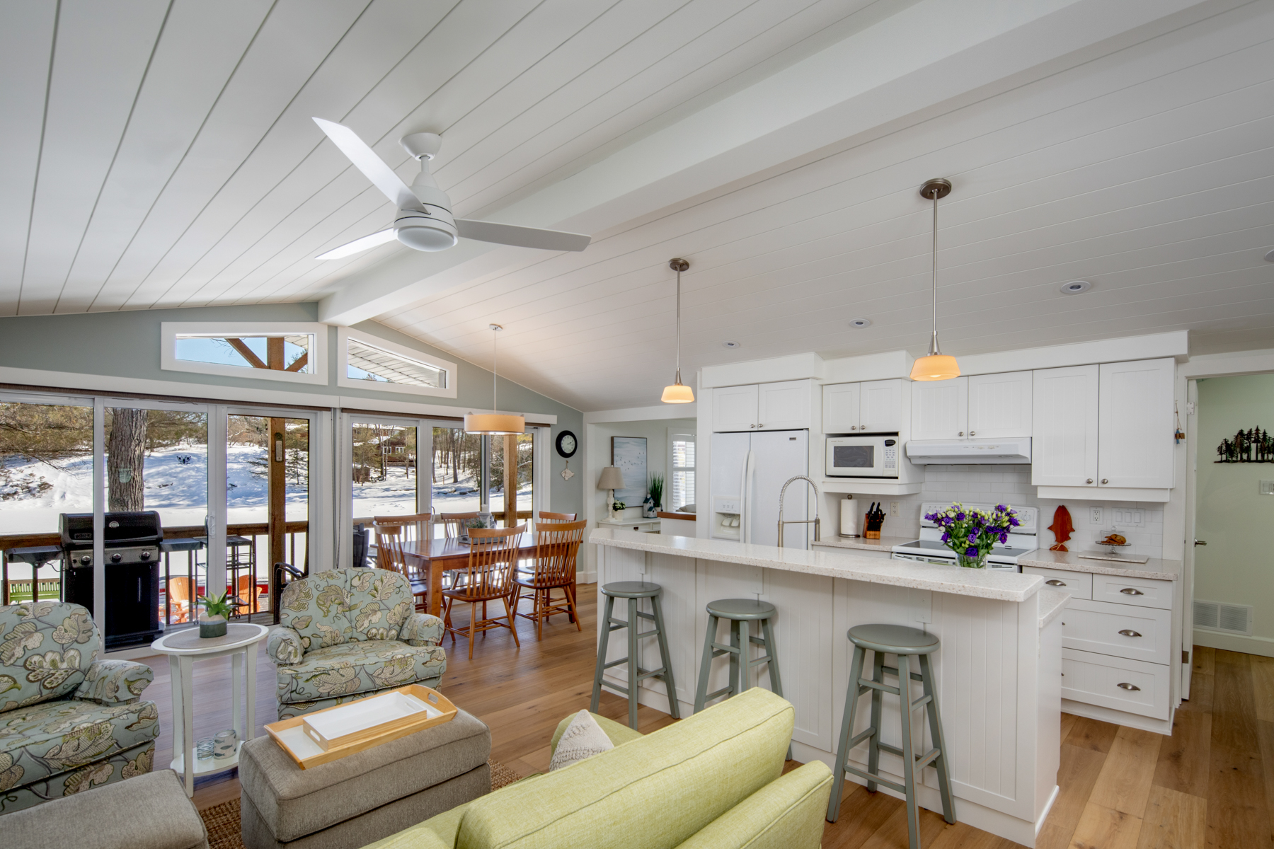 Completed cottage transformation